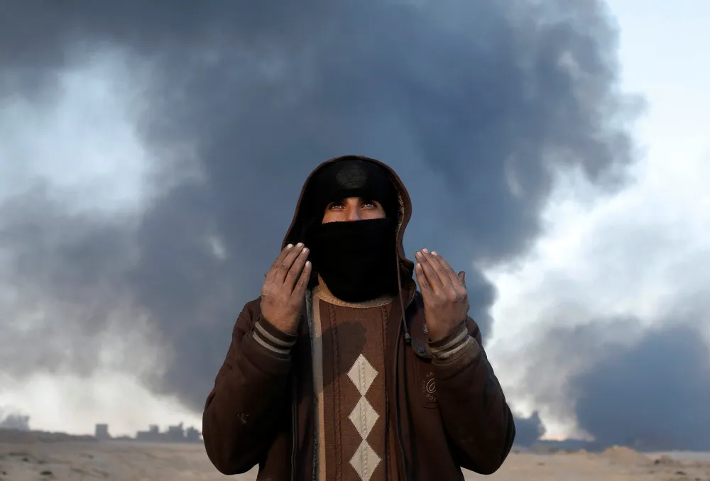 Burning Oilfields of Mosul