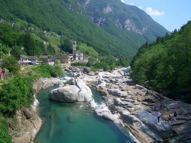 Crystal Clear Waters Of Verzasca River