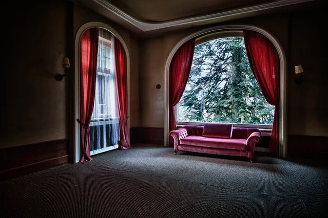 Inside a hotel in Germany. (Photo by Thomas Windisch/Caters News)
