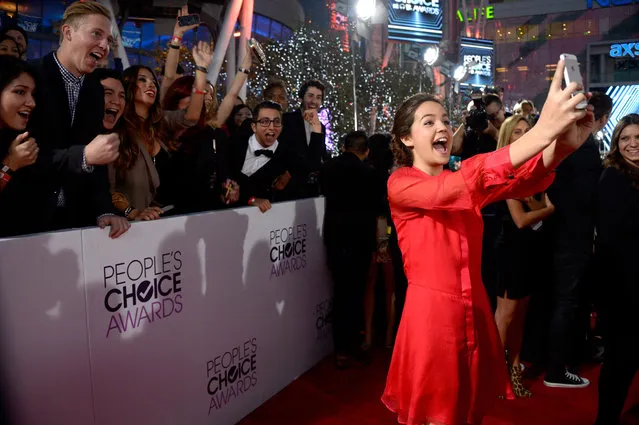 Actress Bailee Madison attends The 40th Annual People's Choice Awards at Nokia Theatre L.A. Live on January 8, 2014 in Los Angeles, California. (Photo by Frazer Harrison/Getty Images for The People's Choice Awards)