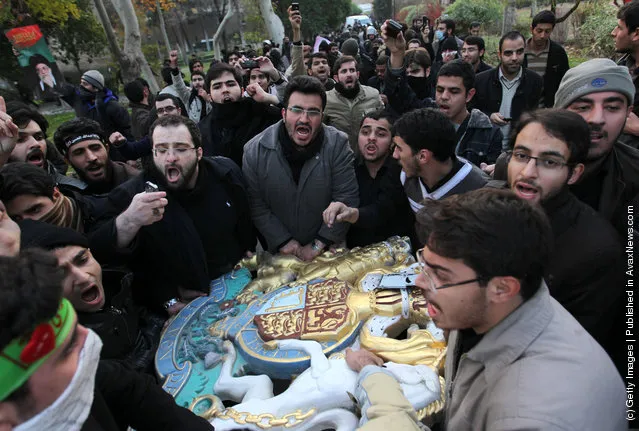 Iranian Demonstrators Break In To British Embassy In Tehran