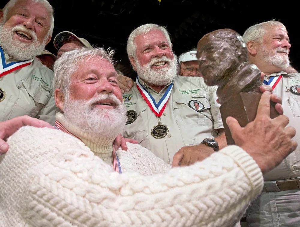“Papa” Hemingway Look-alike Contest in Florida