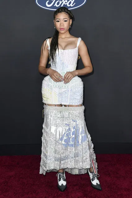 Storm Reid attends the 51st NAACP Image Awards, Presented by BET, at Pasadena Civic Auditorium on February 22, 2020 in Pasadena, California. (Photo by Frazer Harrison/Getty Images)