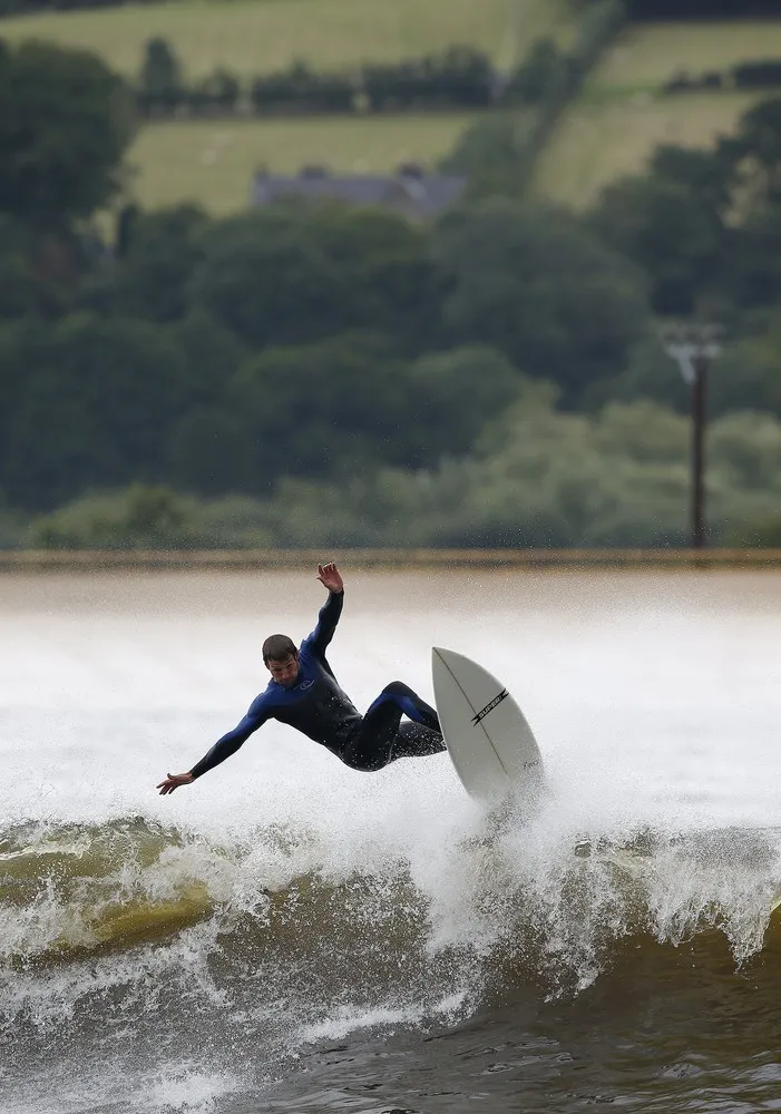 World's First Commercial Artificial Surfing Lake