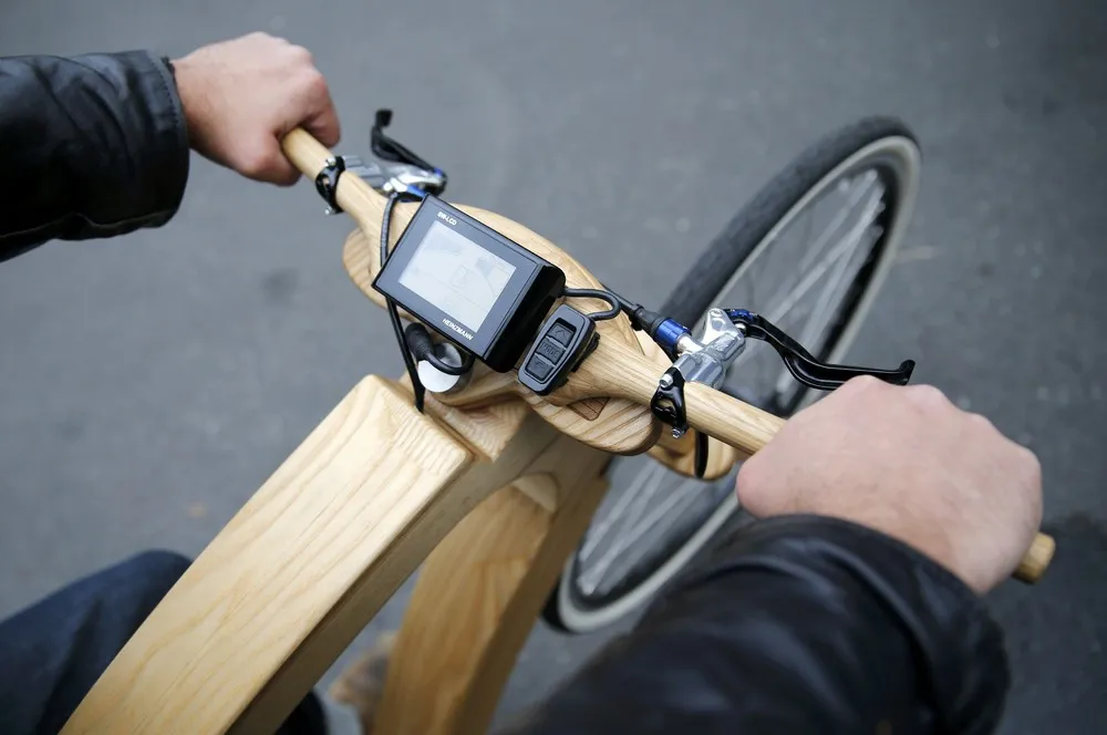 A Wooden e-Bike