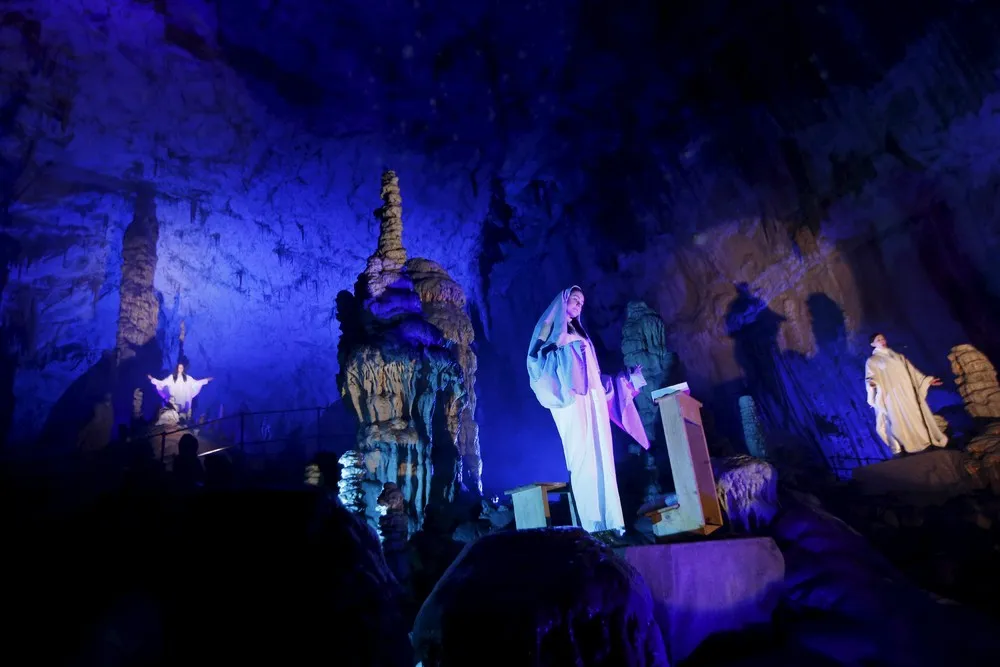 Nativity Scene in Postojna Cave