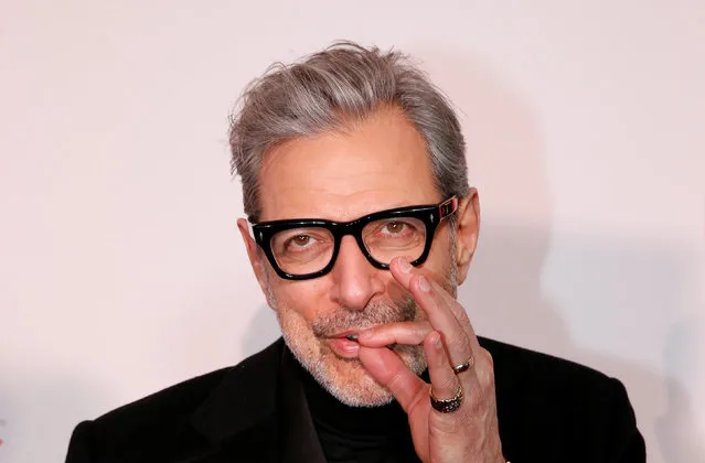 Cast member Jeff Goldblum arrives for a screening of “Isle of Dogs” in New York, March 20, 2018. (Photo by Brendan McDermid/Reuters)