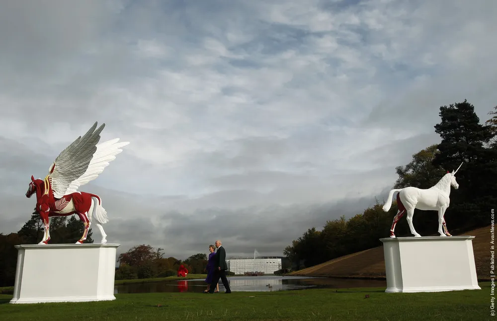 Sotheby's Launch Their Sculpture Exhibition At Chatsworth House