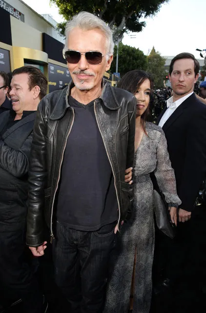 Billy Bob Thornton seen at Warner Bros. Premiere of "Entourage" held at Regency Village Theatre on Monday, June 1, 2015, in Westwood, Calif. (Photo by Eric Charbonneau/Invision for Warner Bros./AP Images)