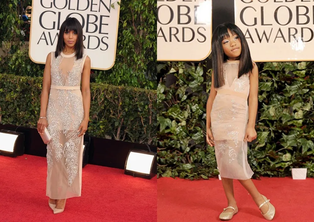 Celebrity Mini-Me’s from the Golden Globes