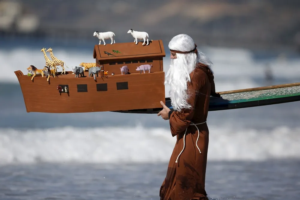 Halloween Surf Contest in Santa Monica
