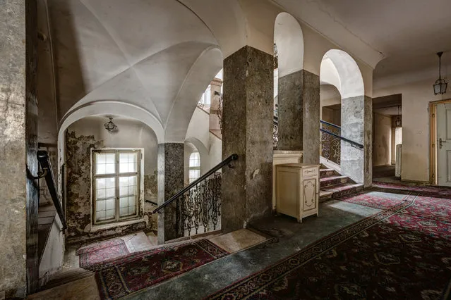 Inside a hotel in Austria. (Photo by Thomas Windisch/Caters News)