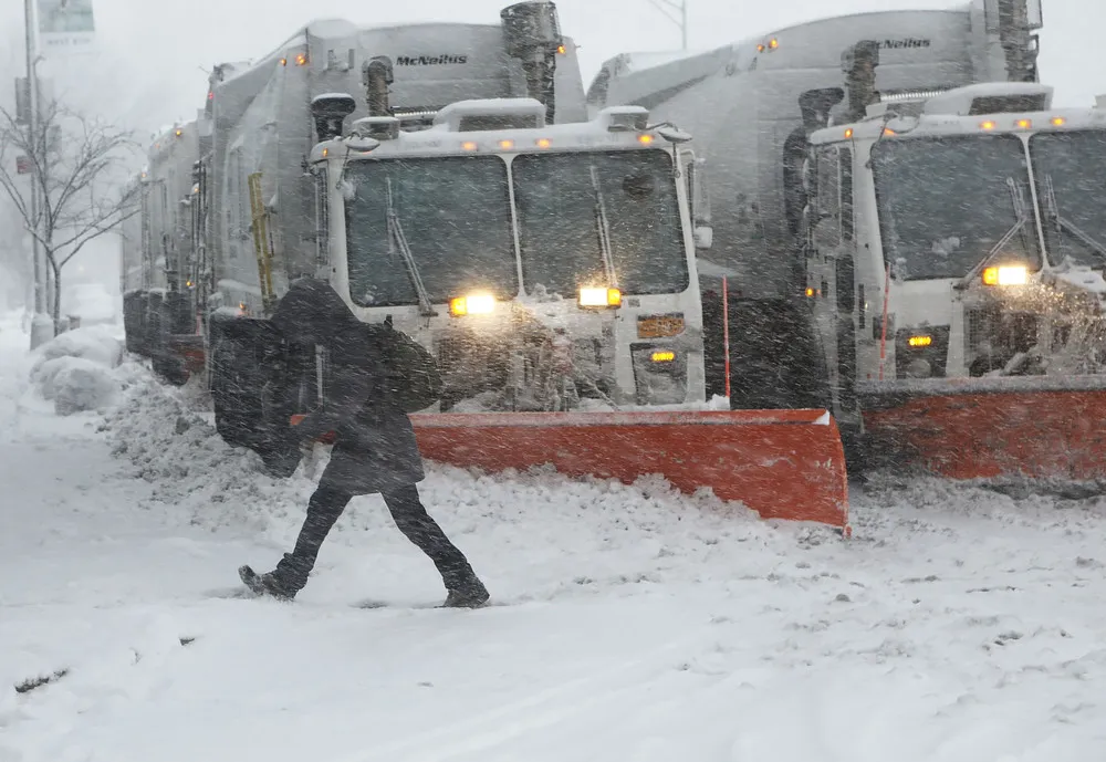 Powerful Snowstorm in USA