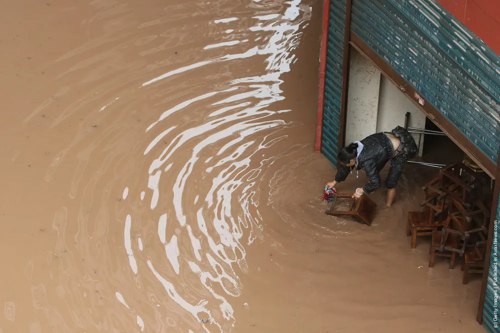 Rainstorm Hits Sichuan