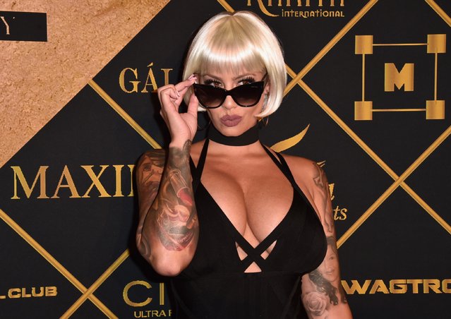 Model Amber Rose attends the Maxim Hot 100 Party at the Hollywood Palladium on July 30, 2016 in Los Angeles, California. (Photo by Alberto E. Rodriguez/Getty Images)