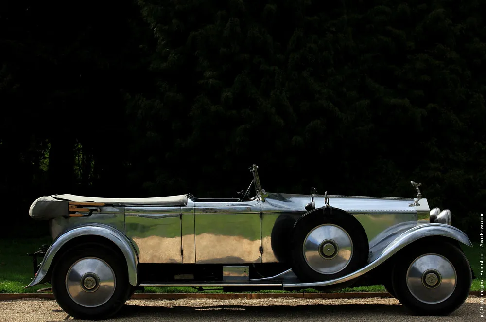 Vintage Rolls Royce Enthusiasts Gather At The Summer Home Of Grange Park Opera