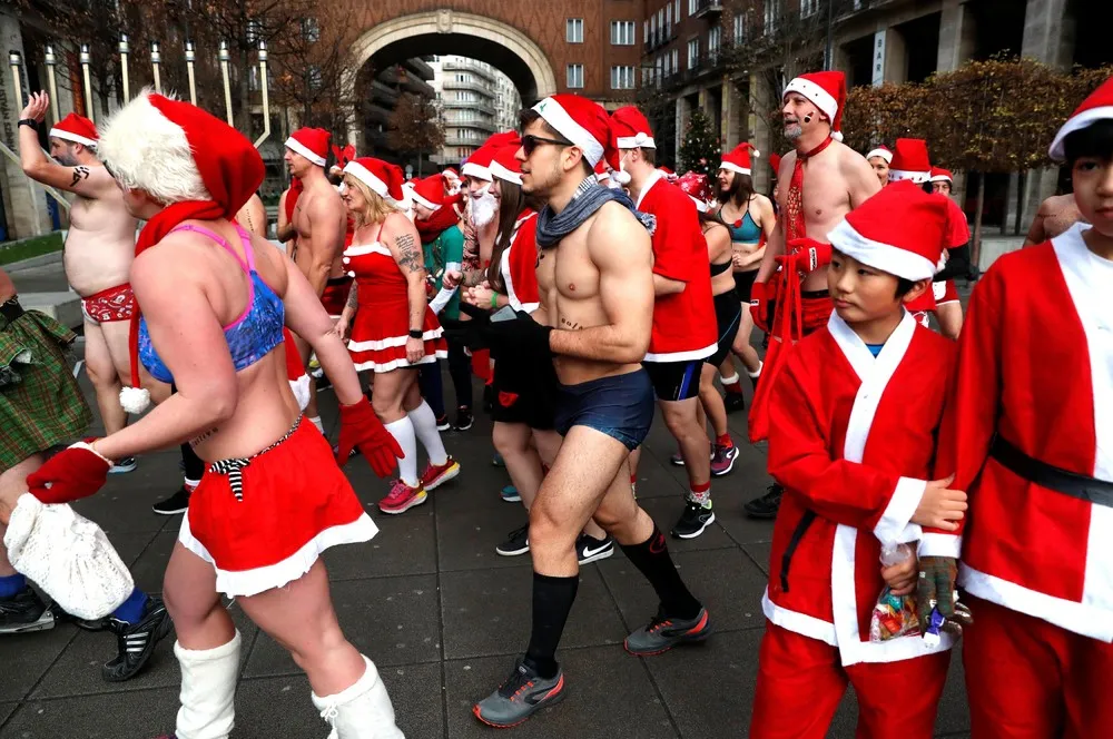 Great Santa Claus Run in Budapest