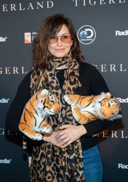 Actress Gina Gershon attends the “Tigerland” New York Screening at Crosby Street Hotel on March 27, 2019 in New York City. (Photo by Mark Sagliocco/Getty Images)