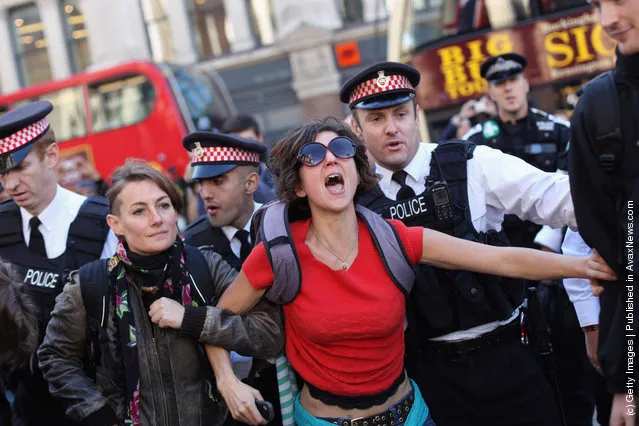 Wall Street Protests In UK