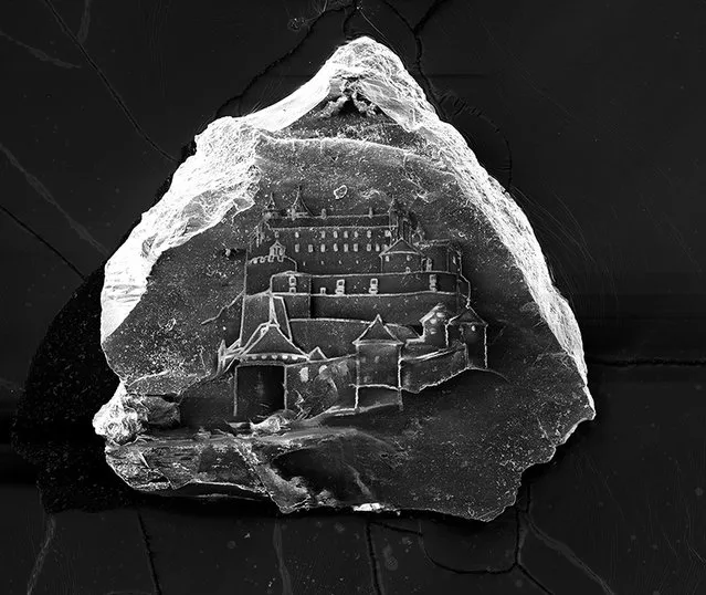 Castles Etched on Grains of Sand