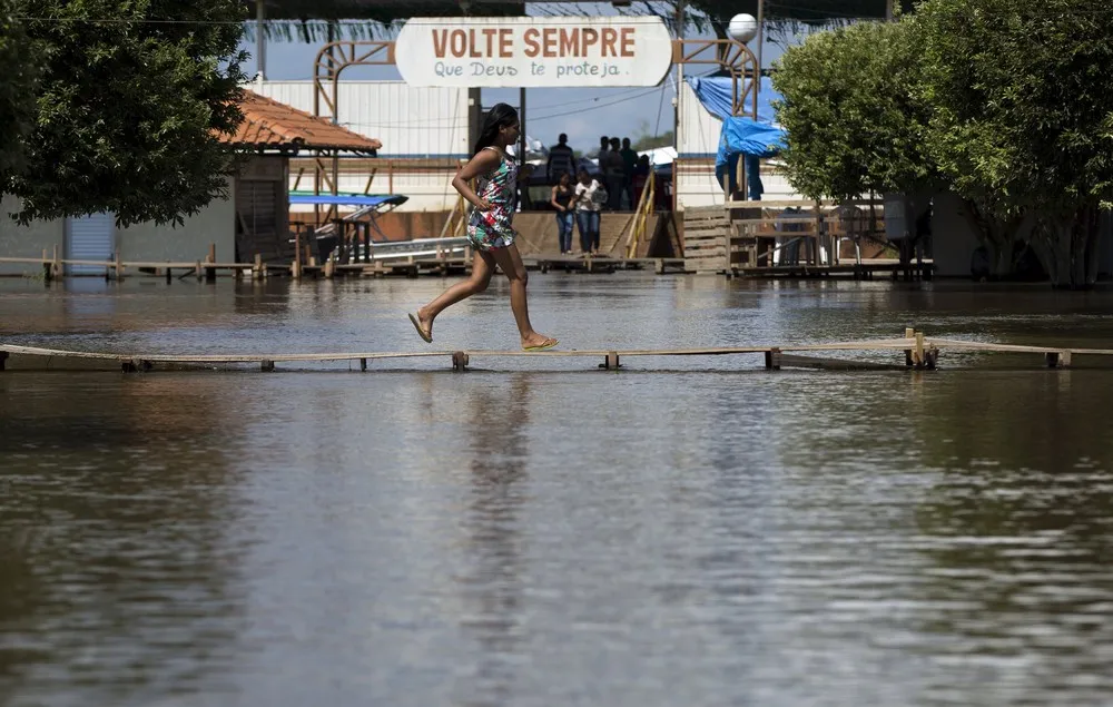 Flood in Brazil