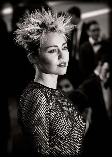 Miley Cyrus attends the Costume Institute Gala for the “Punk: Chaos to Couture” exhibition. (Photo by Andrew H. Walker)