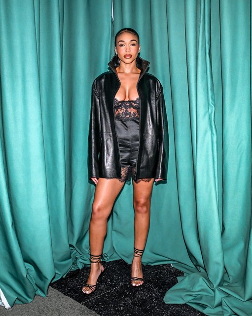 American model Lori Harvey celebrate Alex Prager's Mirage Factory with W Magazine, in The Mirage Factory, Miami Beach, Florida, United States on December 4, 2025. (Photo by Zach Hilty/BFA.com/Rex Features/Shutterstock)