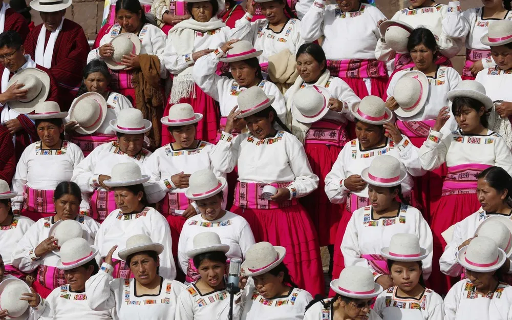 Evo Morales' Inauguration Ceremonies Begin