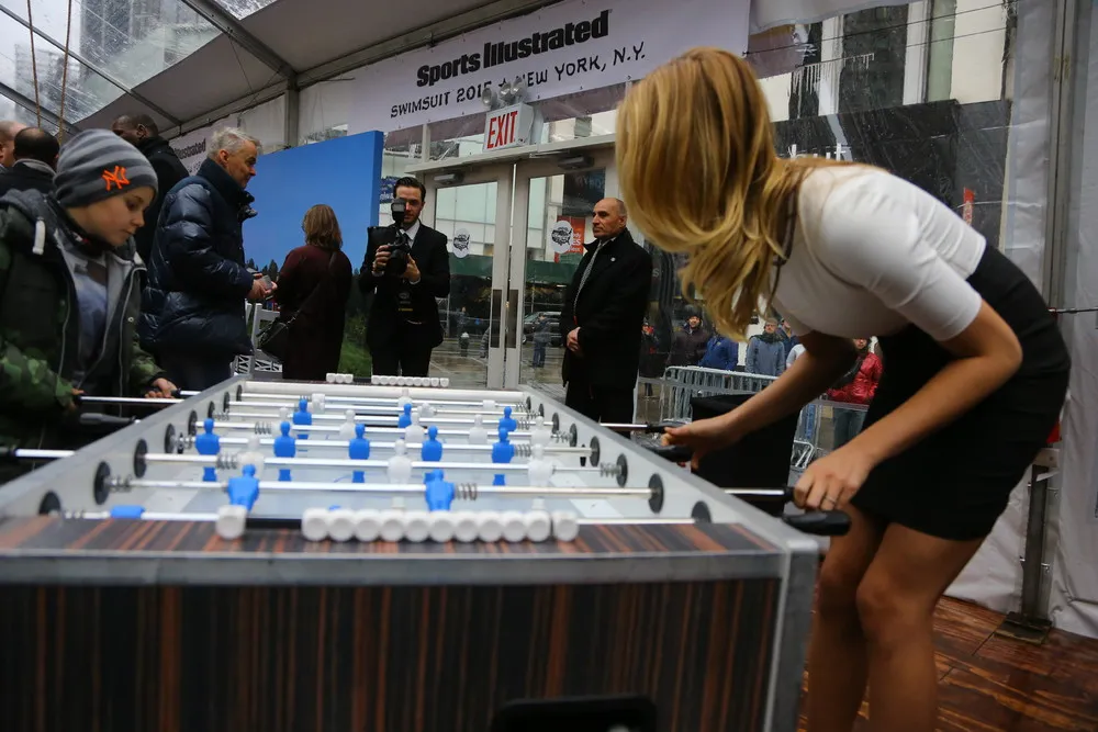 Sports Illustrated Hosts SwimCity in NYC