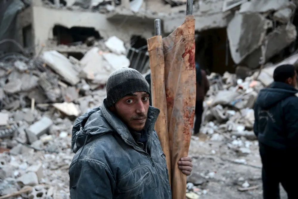 Airstrikes in the Town of Douma