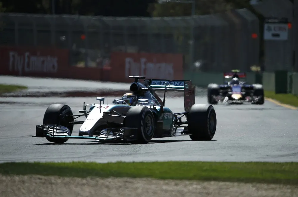 Australian F1 Grand Prix at the Albert Park circuit, Melbourne