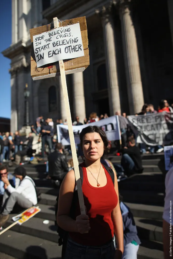 Wall Street Protests In Canada, Germany, UK And USA