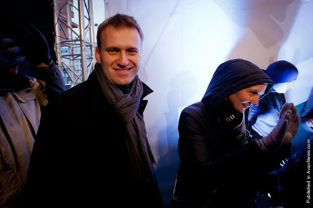 Russian opposition activist and blogger Alexei Navalny