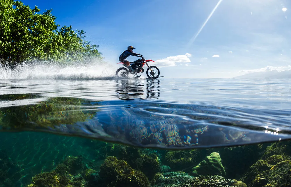 Surfing on a Bike