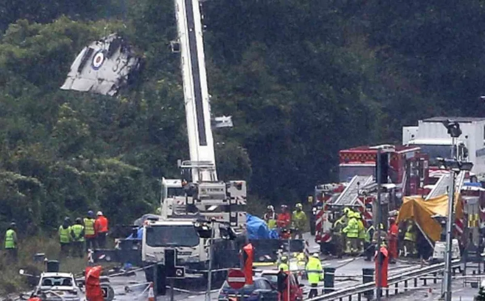 Shoreham Air Show Plane Crash (Updated)