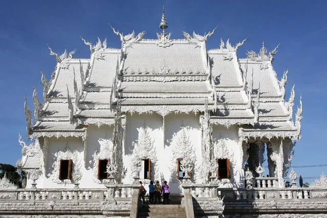 Wat Rong Khun Temple In Chiang Rai Thailand