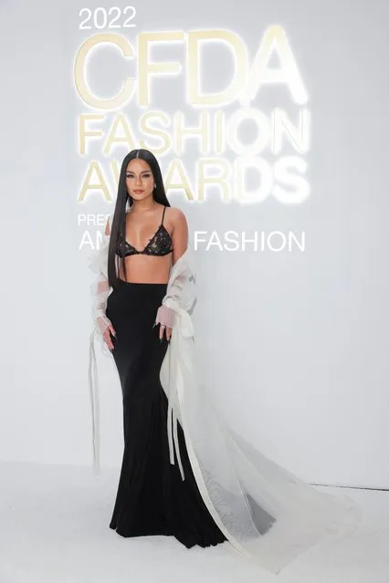 American actress Vanessa Hudgens attends the CFDA Fashion Awards in Manhattan, New York City, U.S., November 7, 2022. (Photo by Andrew Kelly/Reuters)