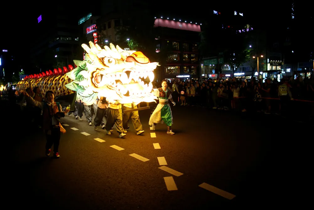 Lotus Lantern Parade in Seoul