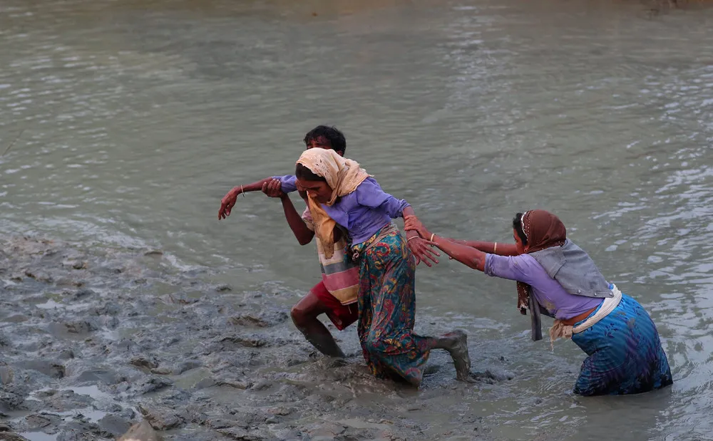 Rohingya River Crossing