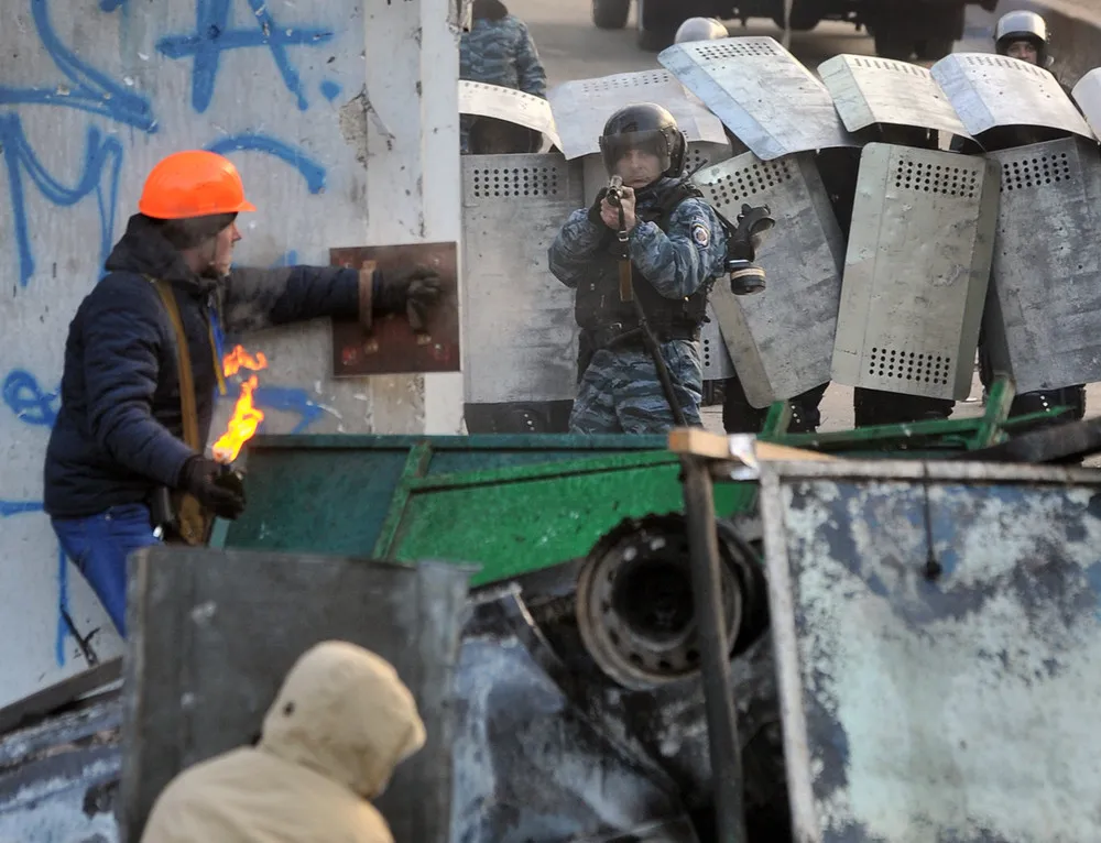 Ukraine Protests Turn Into Fiery Street Battles, Part 2