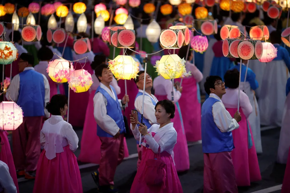 Lotus Lantern Parade in Seoul