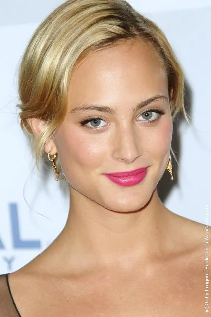 Actress Nora Arnezeder arrives at NBC Universal's 69th Annual Golden Globe Awards After Party