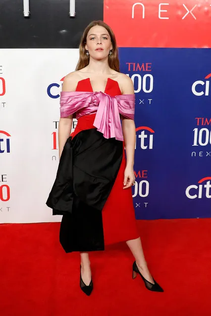 Maggie Rogers attends Time 100 Next at Pier 17 on November 14, 2019 in New York City. (Photo by Taylor Hill/FilmMagic)