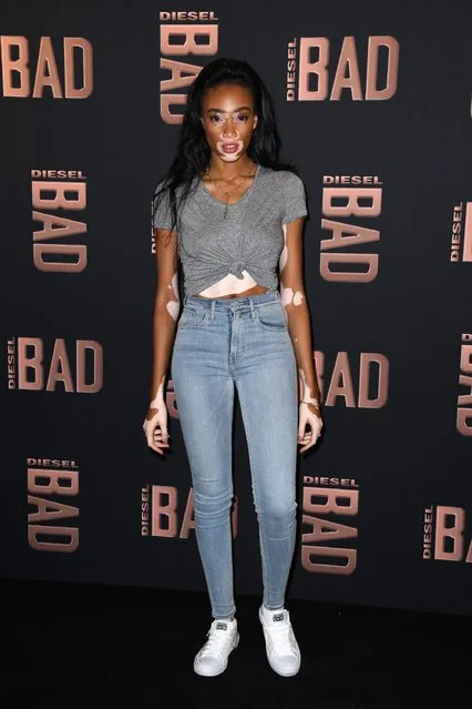 Model Winnie Harlow attends the Diesel Party for the Launch of New Fragance For Men on June 23, 2016 in Paris, France. (Photo by Pascal Le Segretain/Getty Images)