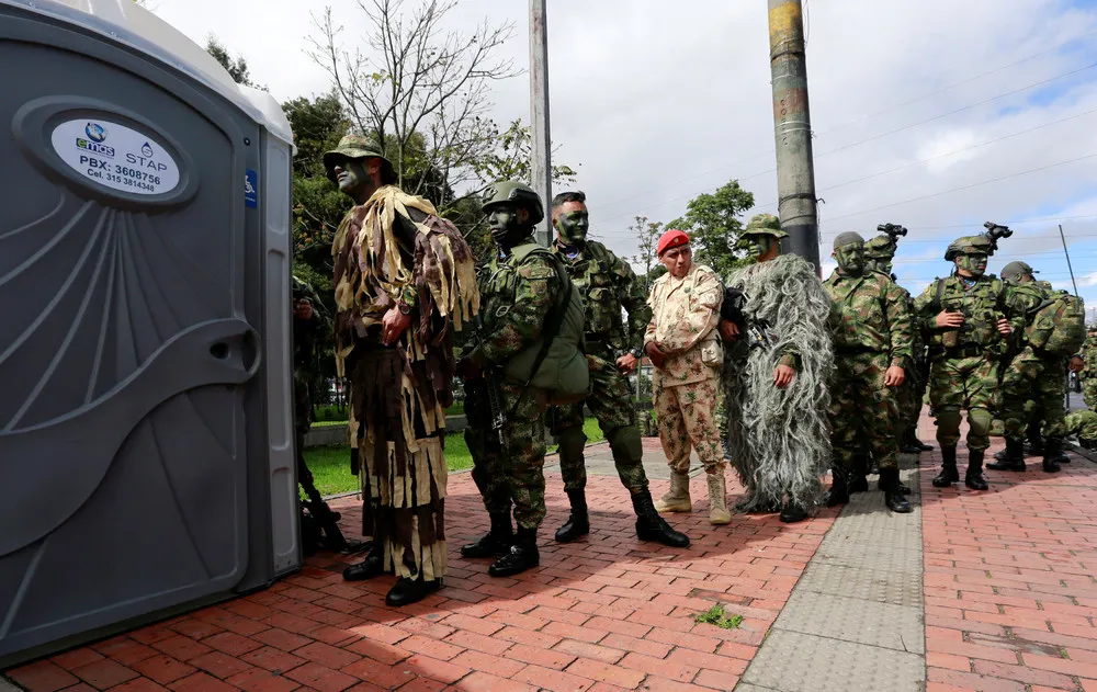 Military Parade in Colombia
