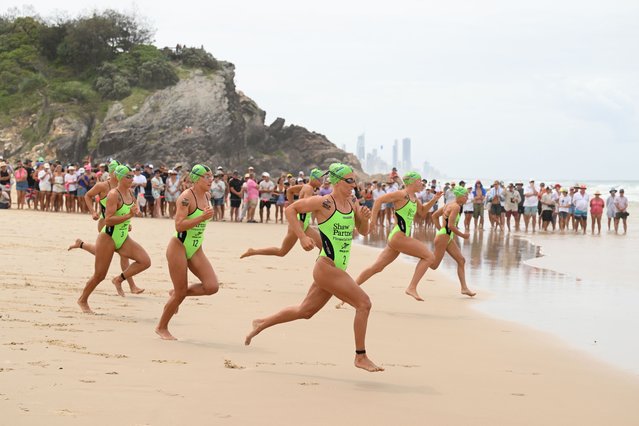 Georgia Fitzsimmons competes during the Ironseries Final at North Burleigh on February 02, 2025 in Gold Coast, Australia. (Photo by Matt Roberts/Getty Images)