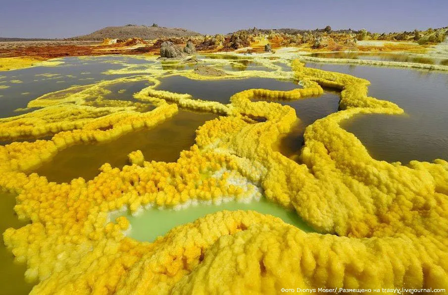 Alien Landscapes of Dallol Volcano Dionys Moser