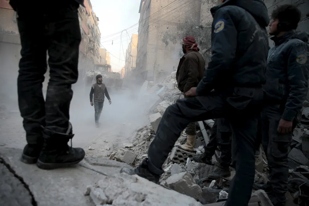 Airstrikes in the Town of Douma