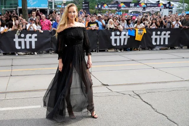 Cast member, American actress Jennifer Lawrence attends the world premiere of “Causeway” at the Toronto International Film Festival (TIFF) in Toronto, Ontario, Canada September 10, 2022. (Photo by Mark Blinch/Reuters)