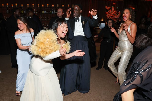Ali Ahn and Ato Essandoh attend The Official Post-Awards Gala after the 31st Annual Screen Actors Guild Awards at Shrine Auditorium and Expo Hall on February 23, 2025 in Los Angeles, California. (Photo by Todd Williamson/Rex Features/Shutterstock)